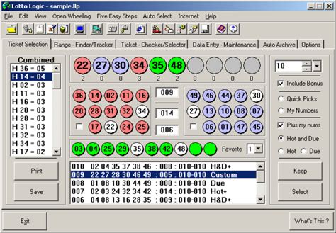 lottery numbers software free downloads.